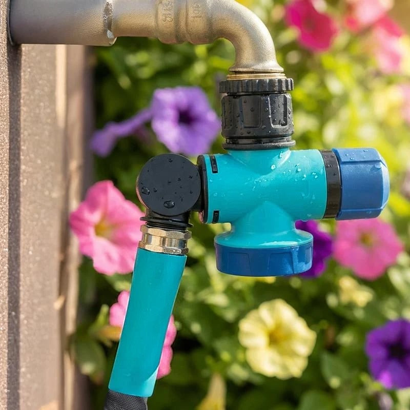 360° Rotating Garden Hose Tap Connector