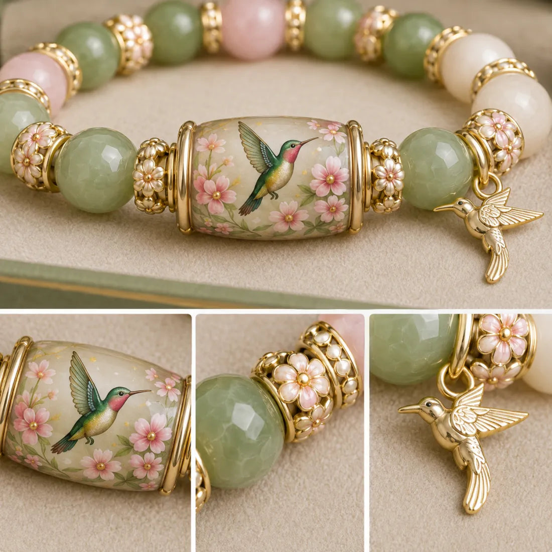 💗Love, Peace & Spring Blessings 🌿 | 2026 Limited Edition Handmade Bracelet