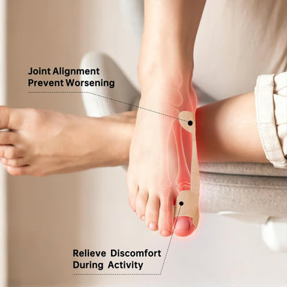 Precut Kinesiology Tape for Bunion,  Bunion Corrector & Relief, Big Toe Support and Pain Relief
