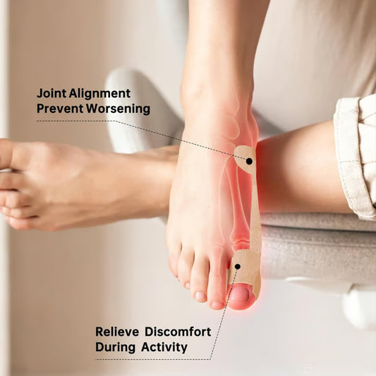 Precut Kinesiology Tape for Bunion,  Bunion Corrector & Relief, Big Toe Support and Pain Relief