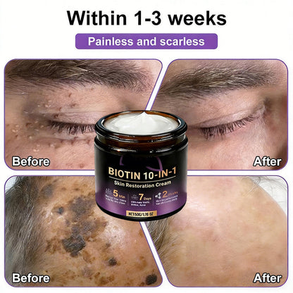 👨‍⚕️✨Made and Shipped from USA ✨Biotin 10-in-1 Skin Restoration Cream