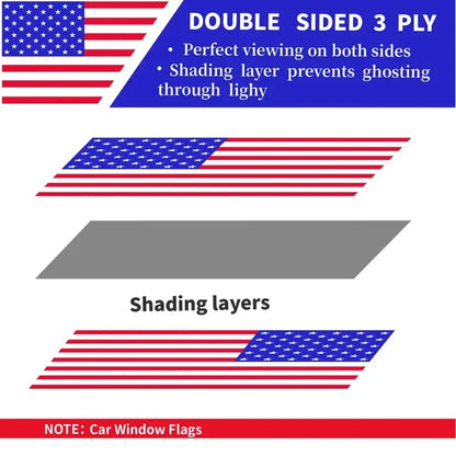 🎉4th Of July Flash Sale 65K+🔥American Car Hood Flag🦅【Buy 2 Free Shipping】