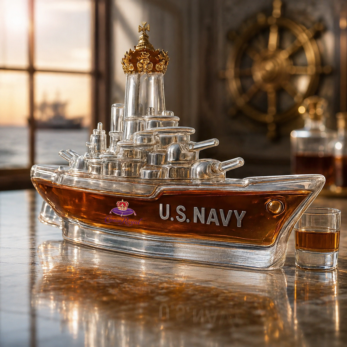 ⚓U.S. Navy 250th Anniversary Limited Edition Decanter⚓