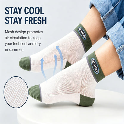 ✨ No More Stinky Feet - Breathable Mesh Socks That Keep Feet Fresh All Day-LT