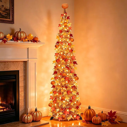 🔥HOT SALE 49% OFF🔥 - 🎃 Pumpkin Glow Maple Tree
