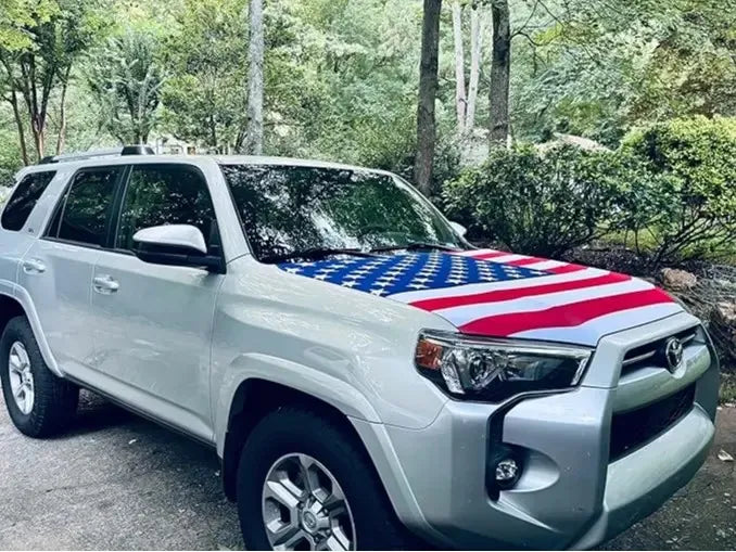 🎉4th Of July Flash Sale 65K+🔥American Car Hood Flag🦅【Buy 2 Free Shipping】