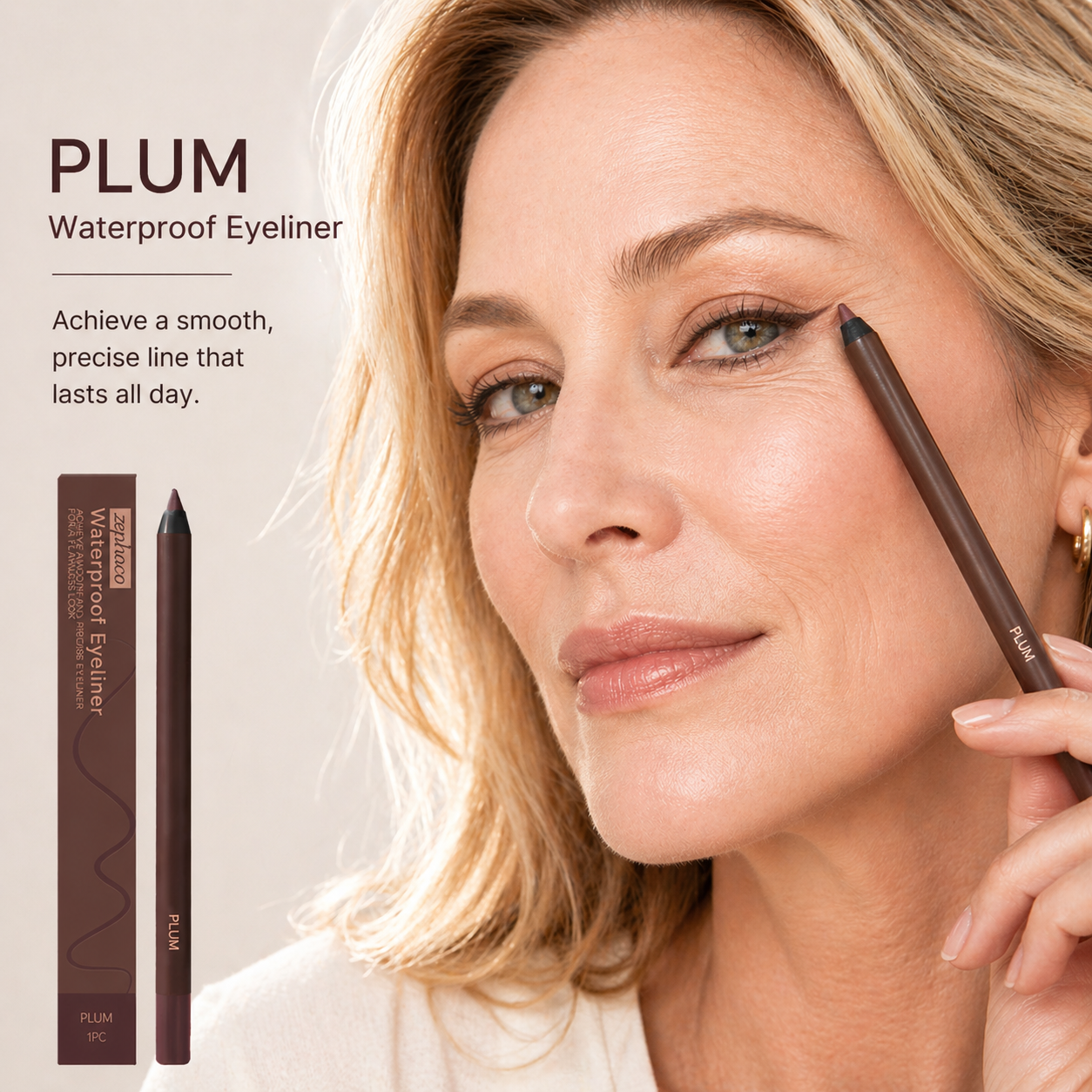 🔥Final 3 Hours: Buy One, Get One FREE!🔥24HR Waterproof Eyeliner a Day to Night Wear