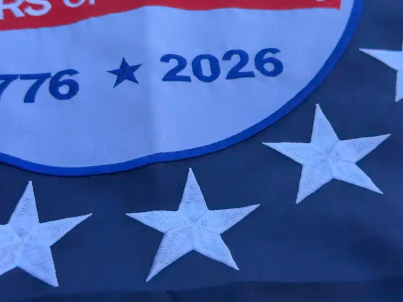 Last Day 49% OFF🔥250th Anniversary USA Commemorative Flag (3x5 Ft),Double-sided mirror embroidery