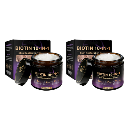 👨‍⚕️✨Made and Shipped from USA ✨Biotin 10-in-1 Skin Restoration Cream