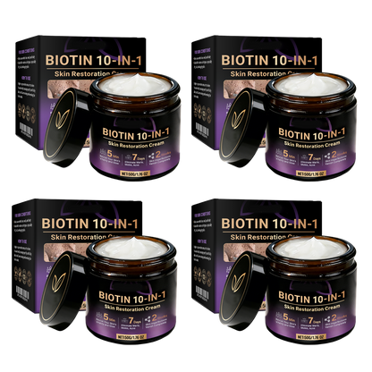 👨‍⚕️✨Made and Shipped from USA ✨Biotin 10-in-1 Skin Restoration Cream