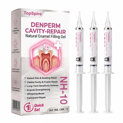 TopSpire® DenPerm Cavity-Repair Natural Enamel Filling Gel