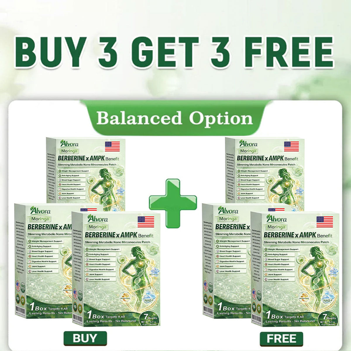 Buy 3 Get 3 Free-Lose up to 70lbs