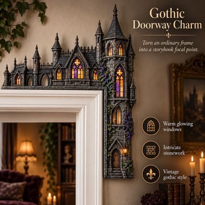 Gothic Castle Door Topper