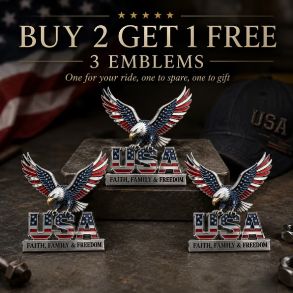 BUY 2 GET 1 FREE -3 Emblems