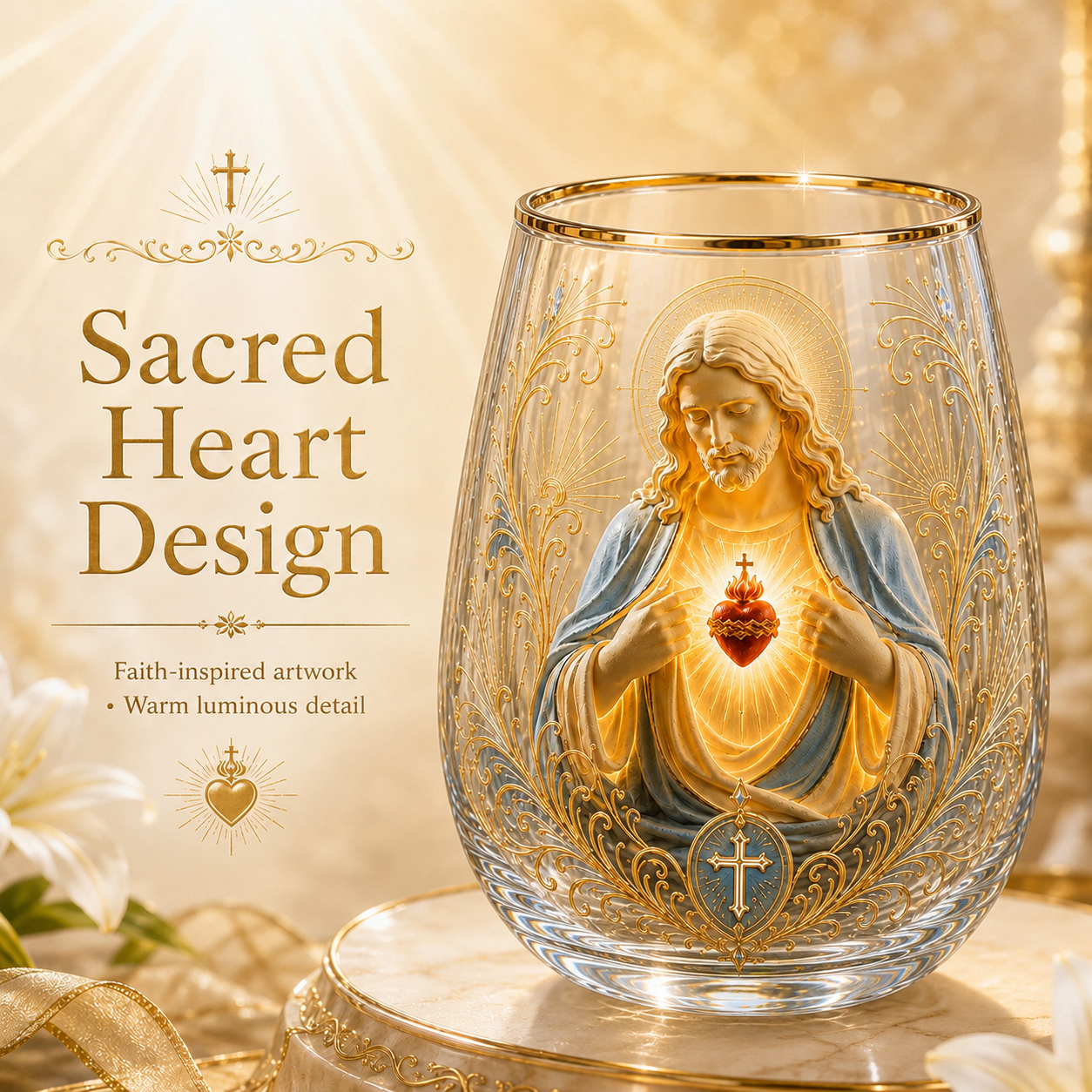 ✨ 2026 Limited Edition Faith Glass Cup 🙏☕