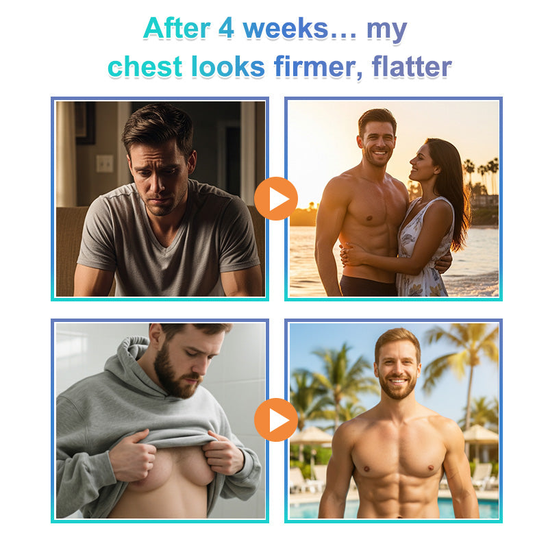 ⚕️💙Natravor® Gynecomastia Chest Fatburn & Firm Patch