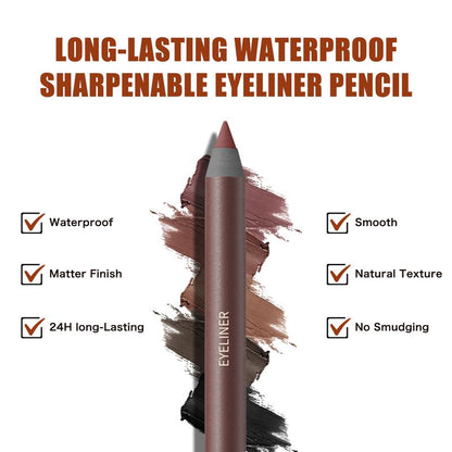 🔥Final 3 Hours: Buy One, Get One FREE!🔥24HR Waterproof Eyeliner a Day to Night Wear