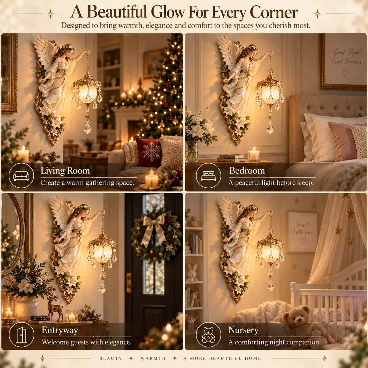 🔥Buy 2 Get 10% OFF🔥Guardian Angel Crystal Light