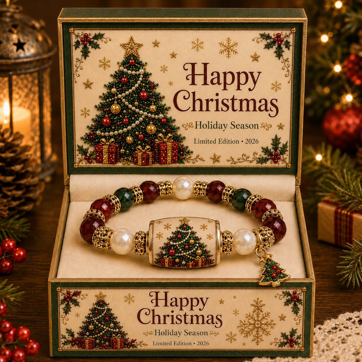 💥LAST DAY 50% OFF💥 - 🎄Limited Edition 2026 Christmas Magic Collection Bracelet