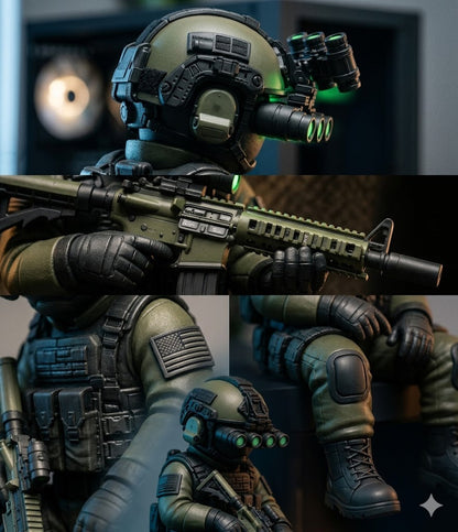 Tactical Mini Soldier Figurine