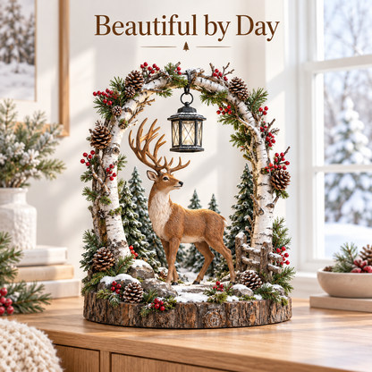 🔥Hot Sale 50% OFF !!  - 🎁Woodland Reindeer Lantern