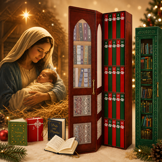 📚 25-Day Mini Book Advent Calendar – A Book Lover's Christmas Countdown