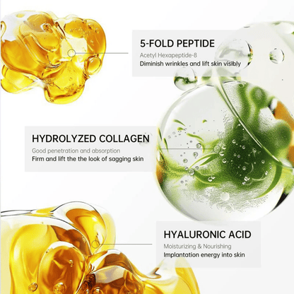 ✨ Roller Massage Cream  — 🧴 Infused with Retinol & Hyaluronic Acid | Firms the Neck, Reduces Wrinkles & Double Chin