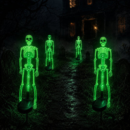 💥LAST DAY 50% OFF🔥💀 Solar Skeleton Yard Stake