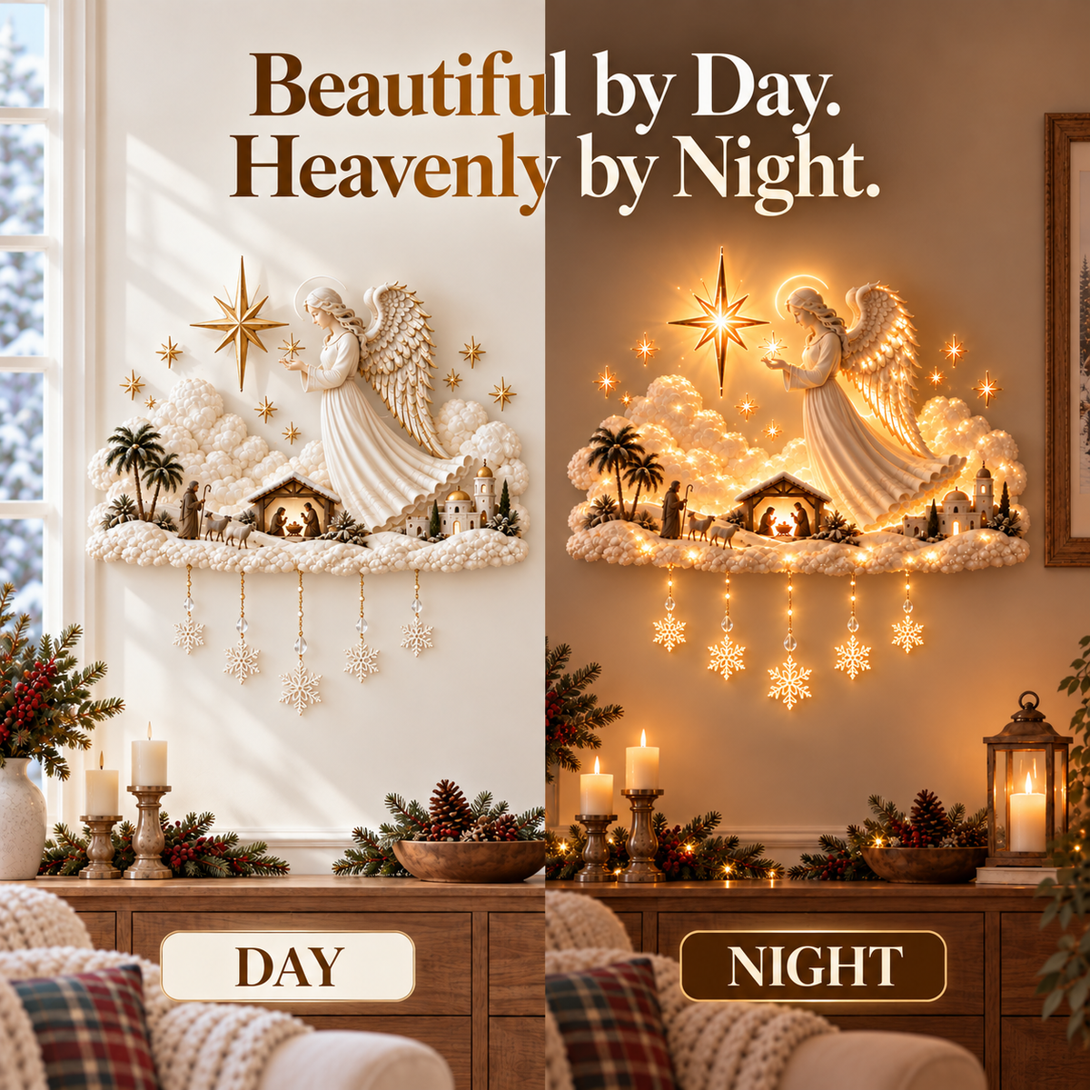 ✨ Christmas Blessing Angel Glow