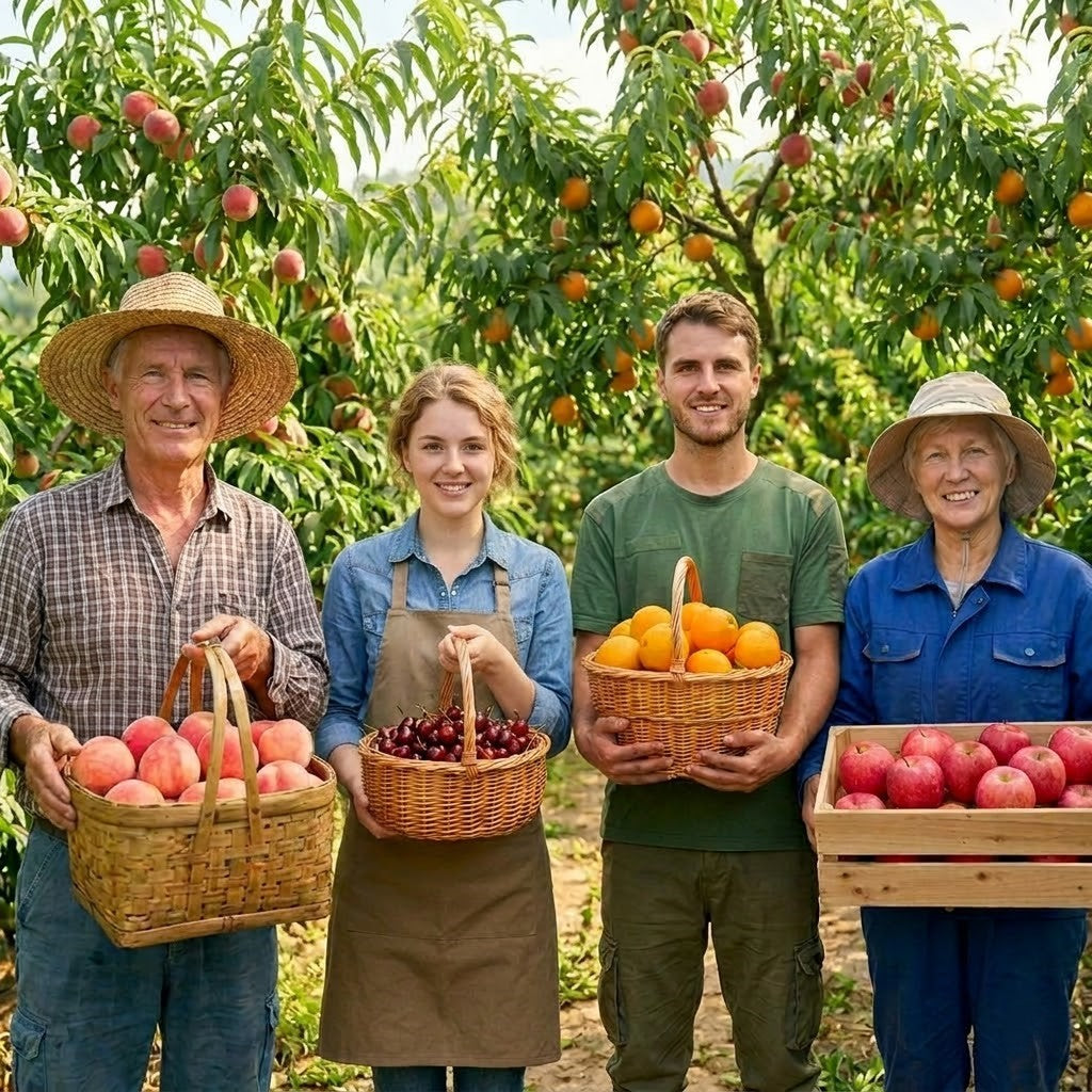 🍃 Purely Natural: The 13-Piece Heirloom Fruit Collection (Non-GMO) 🌳