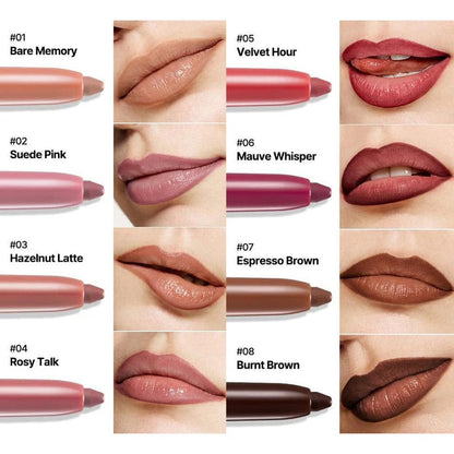 Last Day Buy 1 Get 1 Free Easy Glide Lip Liner -Creamy, Blendable Color with Smooth Application, Summervibes