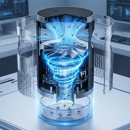 🦟✨Ultra-Quiet Bionic UV Suction Mosquito Trap