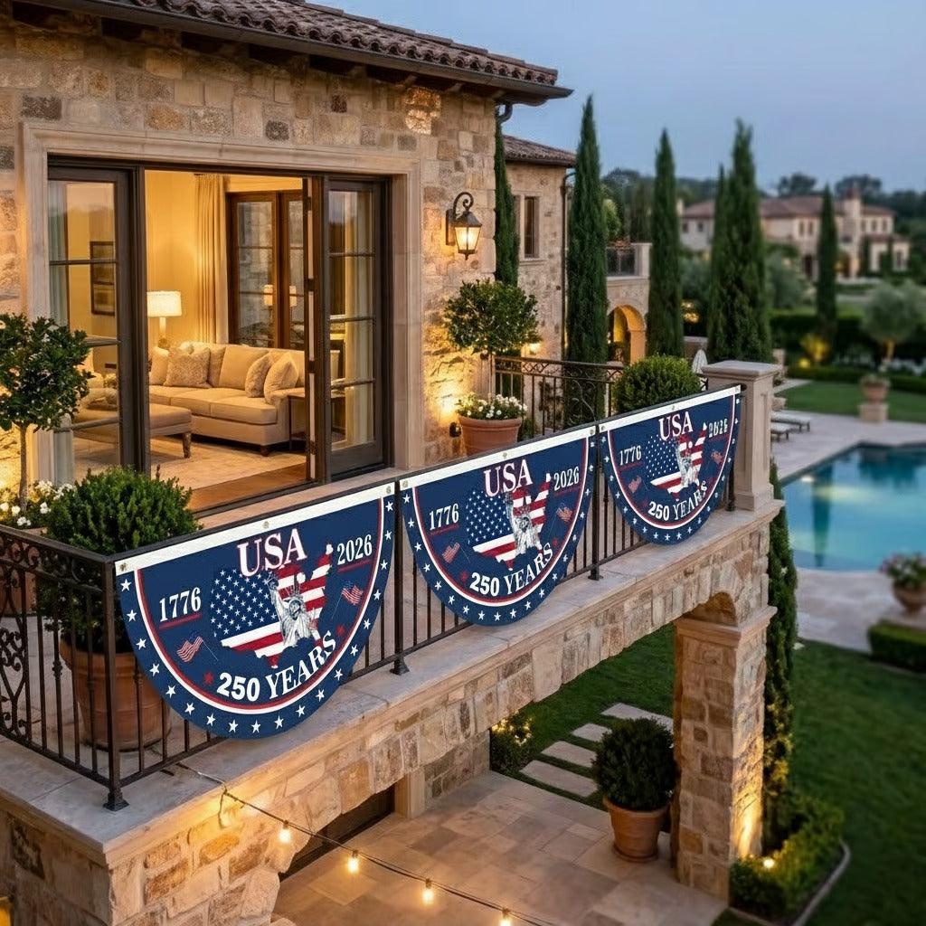 250th Anniversary USA Fan Flag