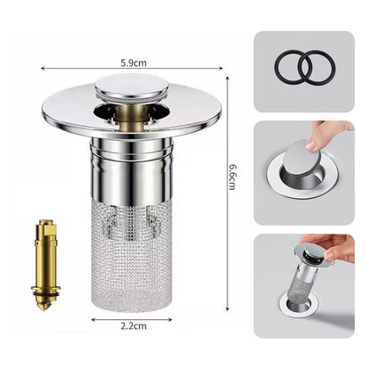 🎁💥LAST DAY SALE 57% OFF!!🔥Stainless Steel Floor Drain Filter