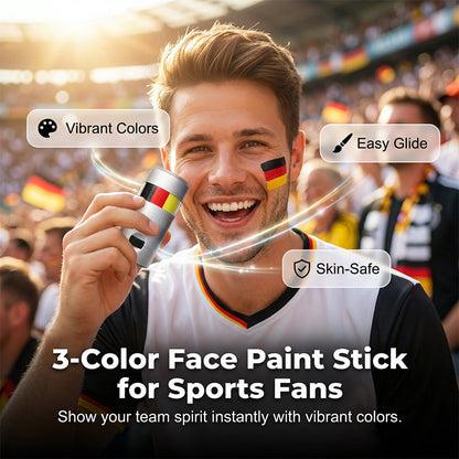 🏆Buy 1 get 1 free🎉National Flag Face Paint Stick for Sports Fansa⚽