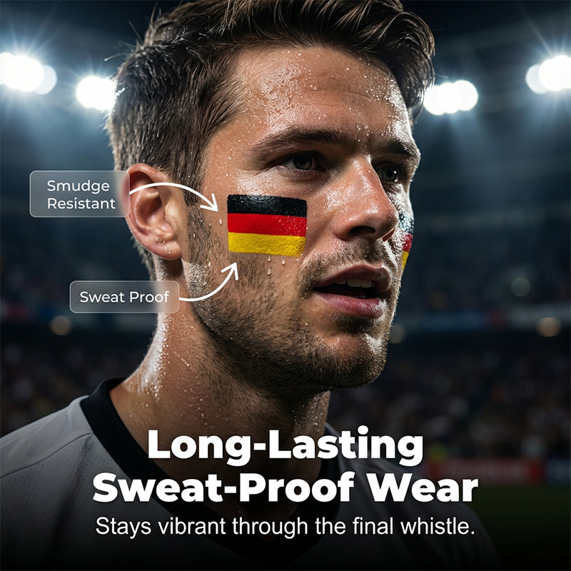 🏆Buy 1 get 1 free🎉National Flag Face Paint Stick for Sports Fansa⚽