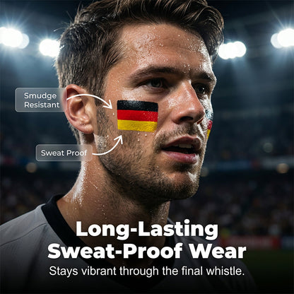 🏆Buy 1 get 1 free🎉National Flag Face Paint Stick for Sports Fansa⚽
