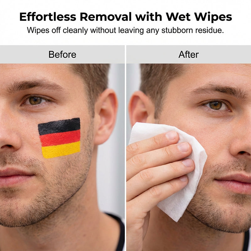 🏆Buy 1 get 1 free🎉National Flag Face Paint Stick for Sports Fansa⚽