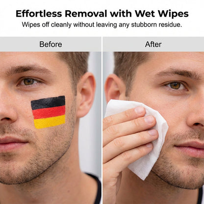 🏆Buy 1 get 1 free🎉National Flag Face Paint Stick for Sports Fansa⚽