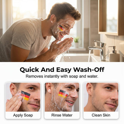 🏆Buy 1 get 1 free🎉National Flag Face Paint Stick for Sports Fansa⚽