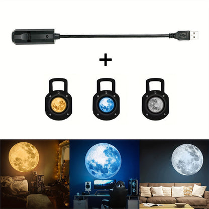 Plug-and-Play HD Galaxy & Ocean Projector Night Light🥳50,000+ Happy Users